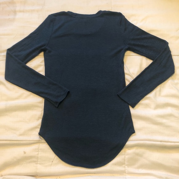 3/20$ George - Long Sleeve Navy Shirt - Picture 2 of 5